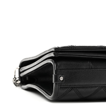 Saint Laurent Lambskin Quilted Mini Becky Chain Bag Black 9 of 10