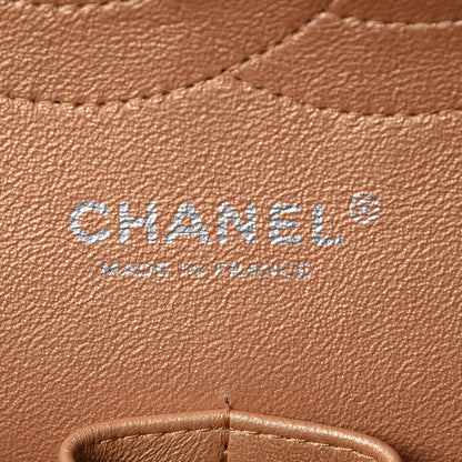 Chanel Metallic Caviar Quilted Jumbo Double Flap Copper 6 of 7