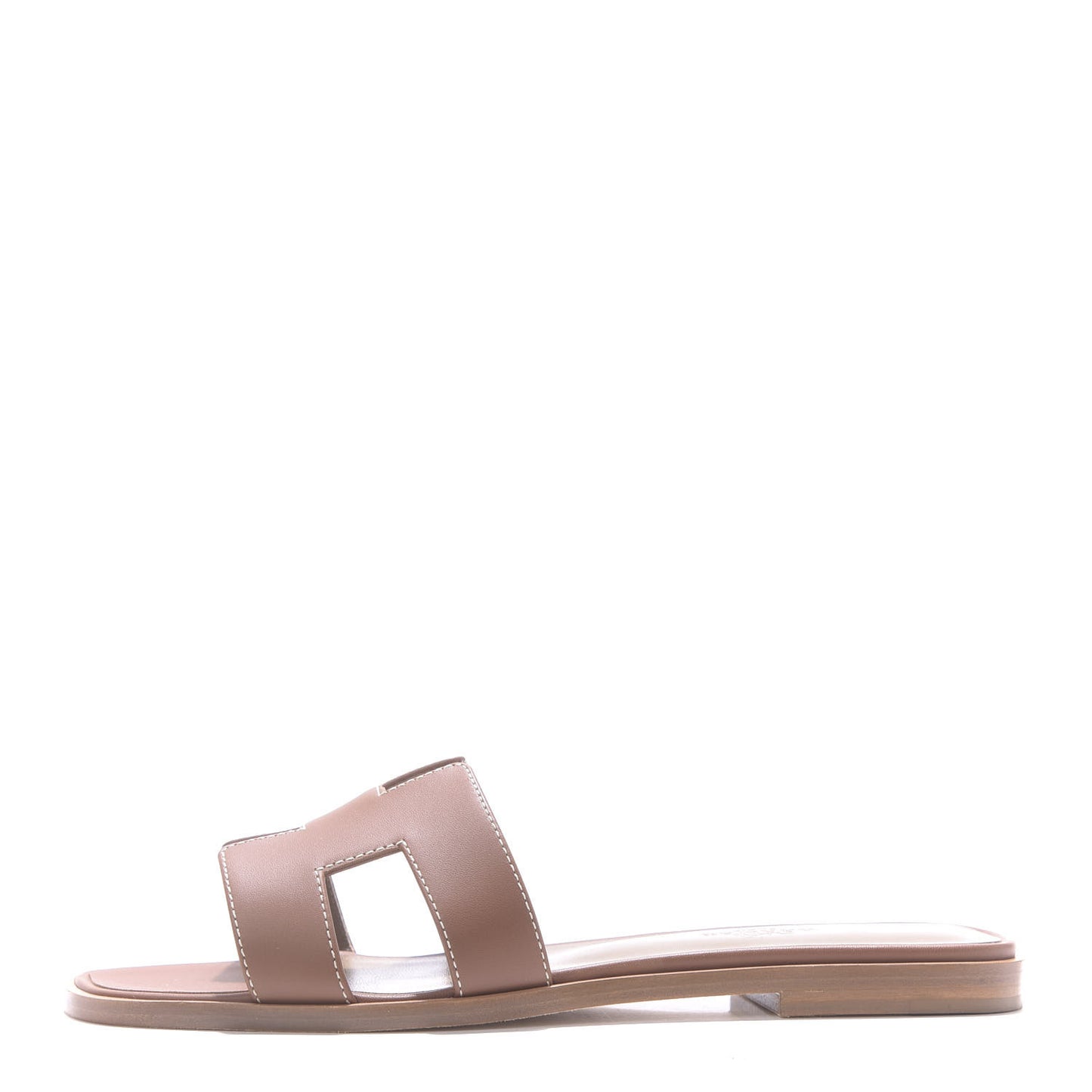 Box Calfskin Oran Sandals 37 Gold
