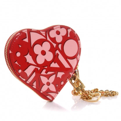 Louis Vuitton Patent Sweet Monogram Coeur Heart Coin Purse Pomme D'Amour 3 of 7