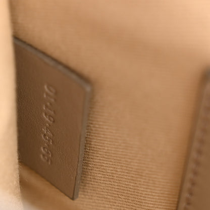 Chloe Calfskin Suede C Clutch With Chain Motty Grey 7 of 13