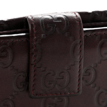 Gucci Guccissima Lovely Heart French Flap Wallet Brown 11 of 12