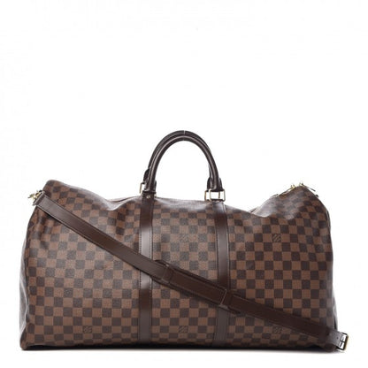 Louis Vuitton Damier Ebene Keepall Bandouliere 55 1 of 8
