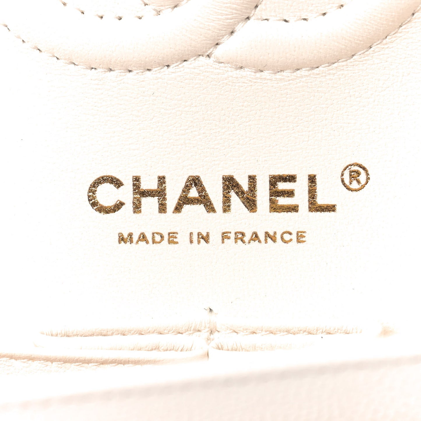 Caviar Quilted Small Double Flap White