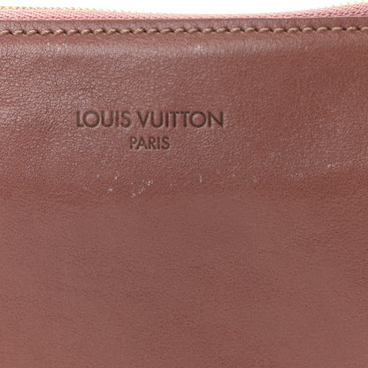 Louis Vuitton Cuir Boudoir Pochette Accessories MM Rose 14 of 16