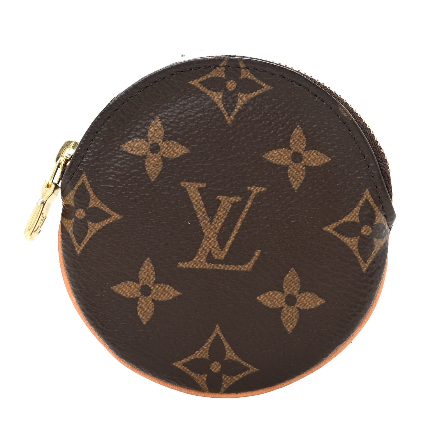 Monogram Round Coin Purse