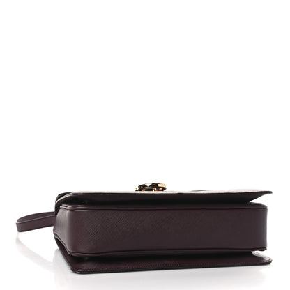 Salvatore Ferragamo Pebbled Calfskin Katia Top Handle Satchel Oxford 4 of 10