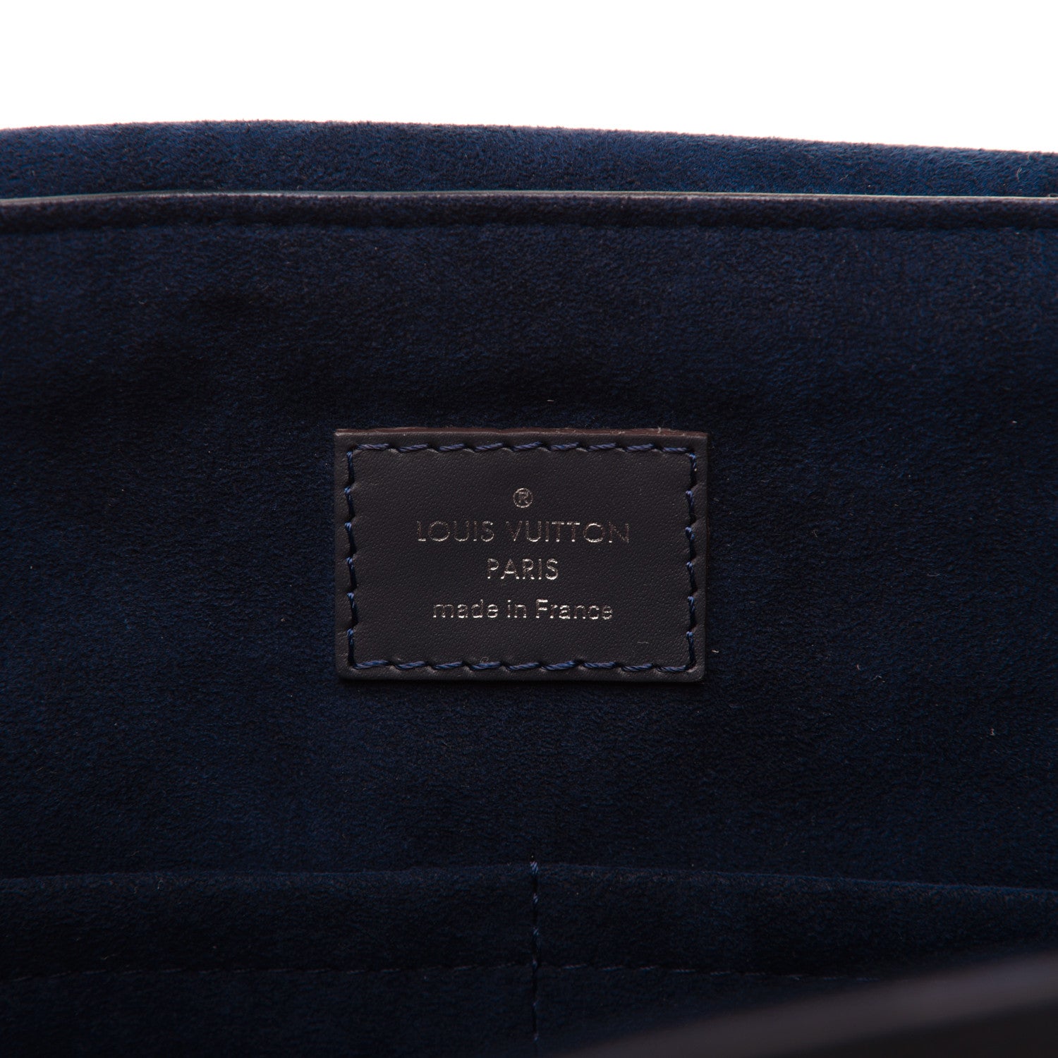 Louis Vuitton Epi Christopher Messenger Navy Stripes 8 of 16