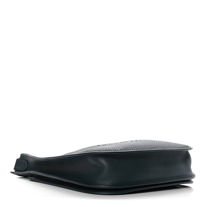 Hermes Taurillon Clemence Evelyne III PM Vert Cypress 3 of 9
