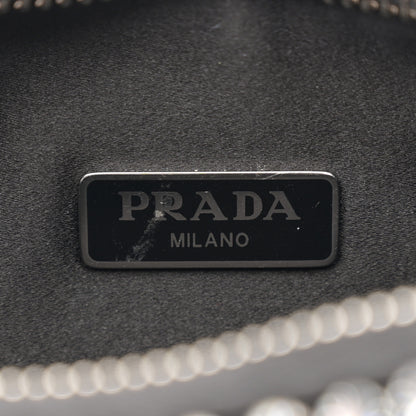 Prada Satin Crystal Re-Edition 2005 Shoulder Bag Cristal 6 of 11