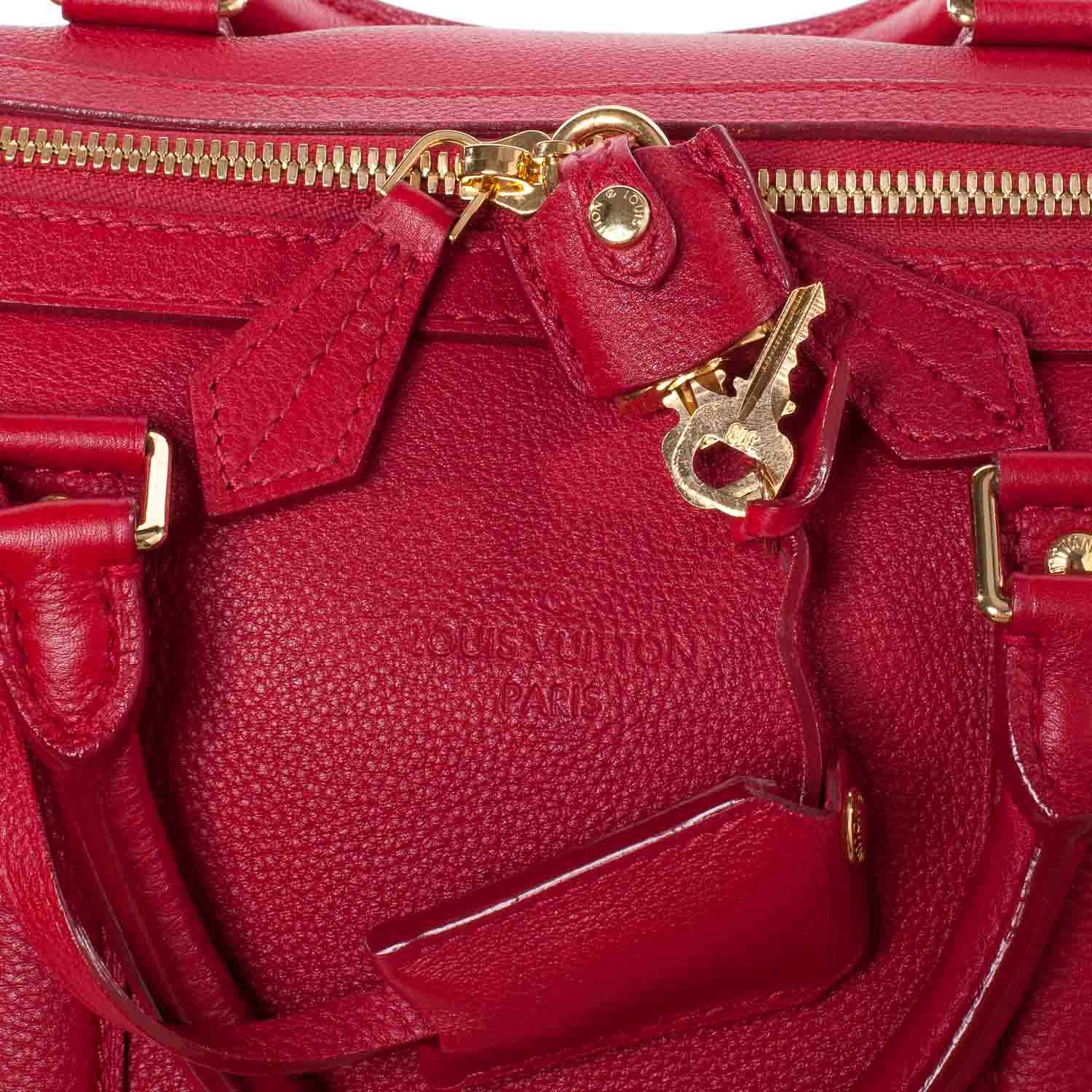Louis Vuitton Calfskin SC Bag PM Cherry 6 of 10