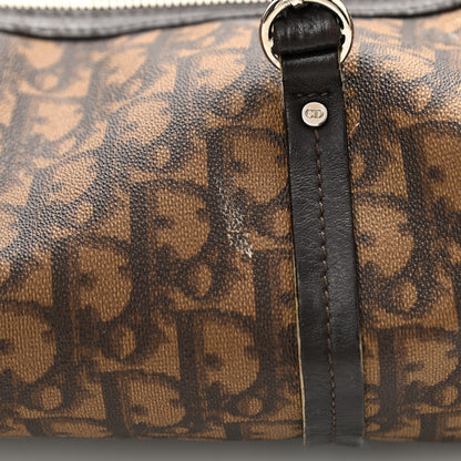 Christian Dior Monogram Trotter Romantique Boston Bag Brown 17 of 19