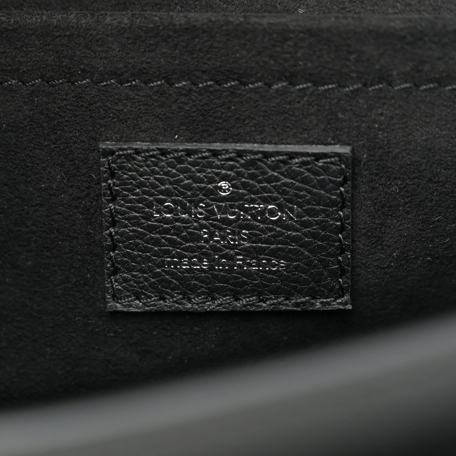Louis Vuitton Soft Calfskin Mylockme Chain Bag BB Black 6 of 9