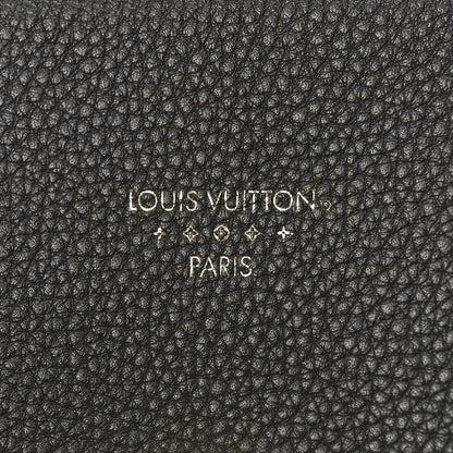 Louis Vuitton Grained Calfskin LV Pont 9 Soft PM Black 6 of 10