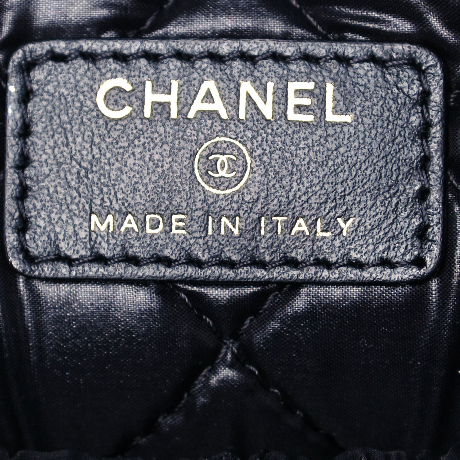 Chanel Caviar Quilted Curvy Pouch Cosmetic Case Black 6 of 10