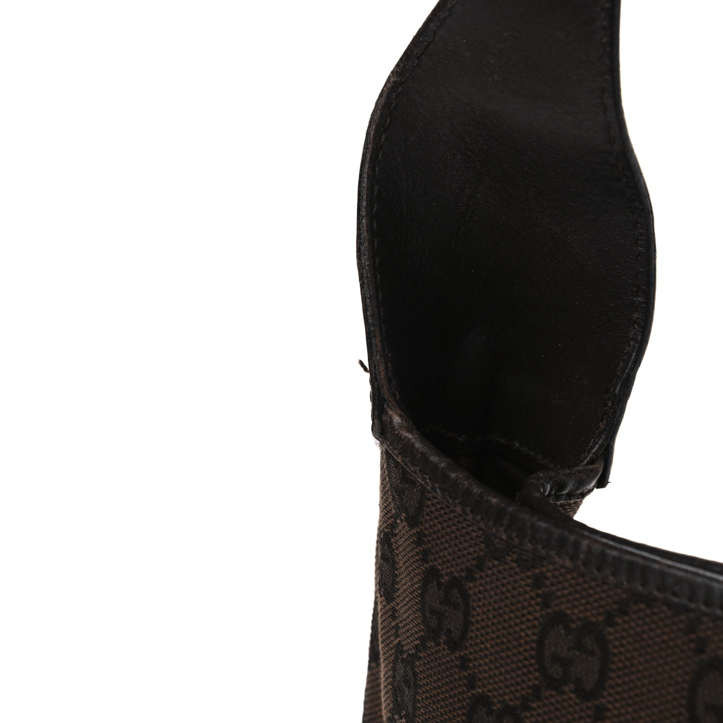 Monogram Web Small Jackie O Hobo Dark Brown