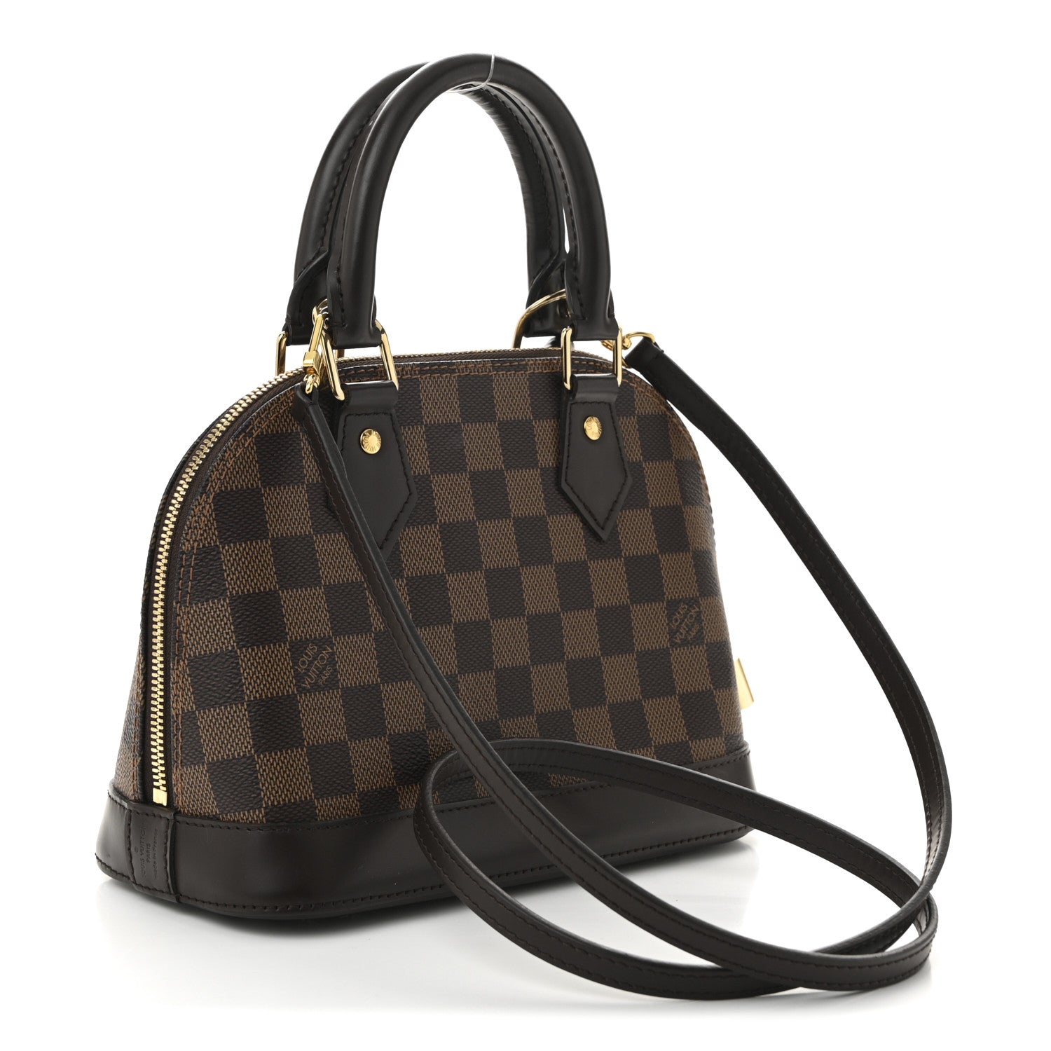 Louis Vuitton Damier Ebene Alma BB 2 of 9