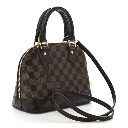 Louis Vuitton Damier Ebene Alma BB 2 of 9