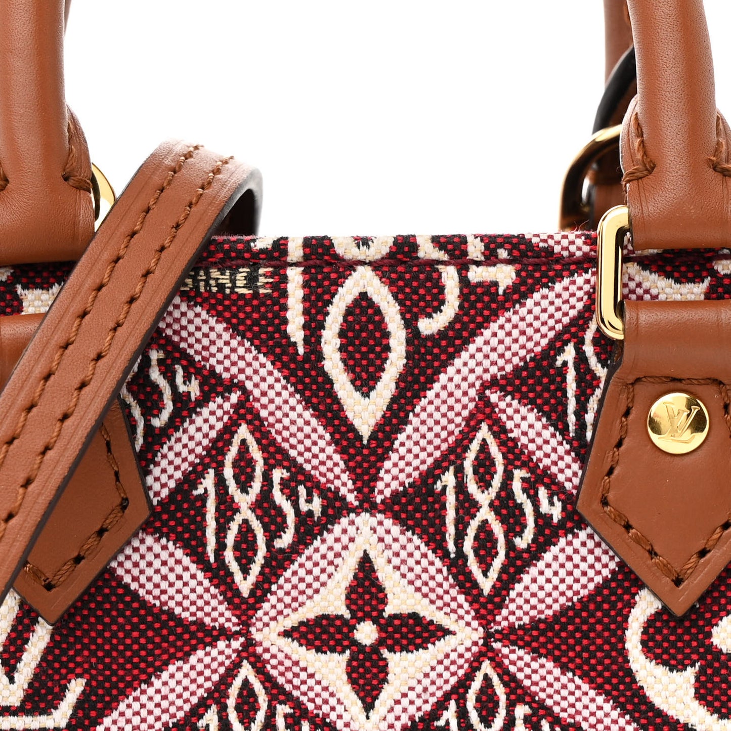 Jacquard Since 1854 Petit Sac Plat Bordeaux