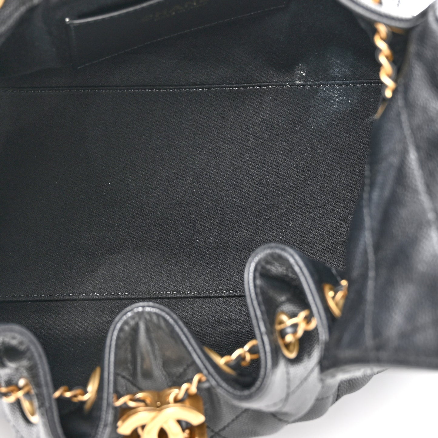 Caviar Quilted Small Chanel 25 Handbag Black