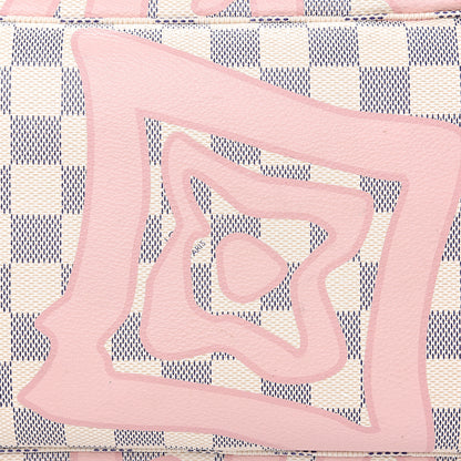 Louis Vuitton Damier Azur Tahitienne Neverfull MM 13 of 19