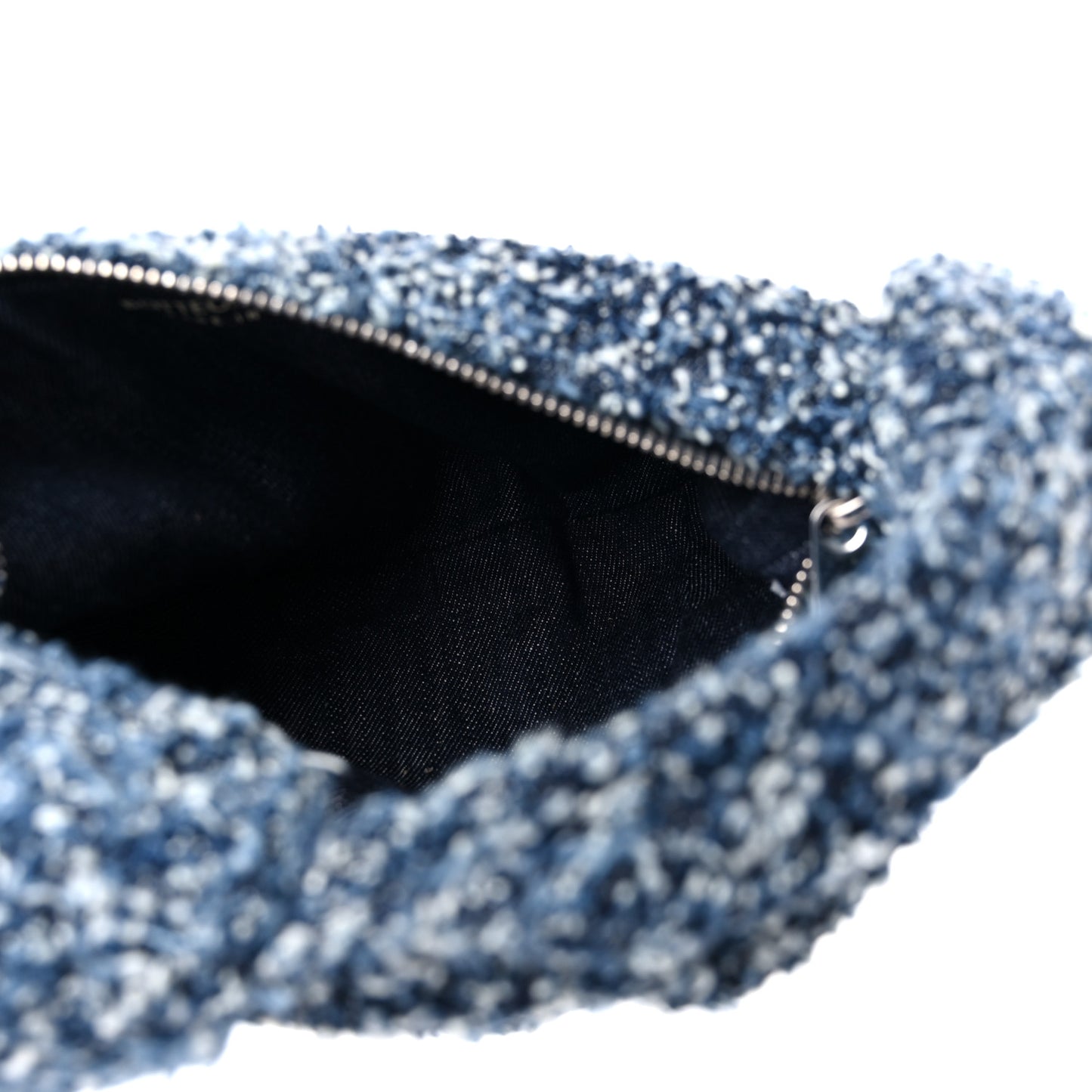 Denim Boucle Mini Jodie Indigo Silver