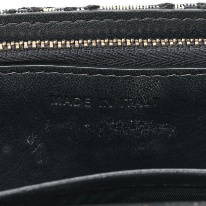 Christian Dior Oblique Saddle Belt Bag Blue 7 of 10