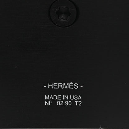 Hermes Aluminium Sunset Collier De Chien CDC Bracelet T2 Noir Intense 4 of 4