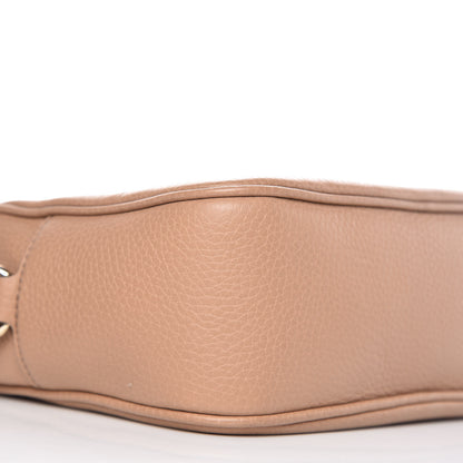 Gucci Pebbled Calfskin Small Soho Disco Bag Camelia 8 of 10