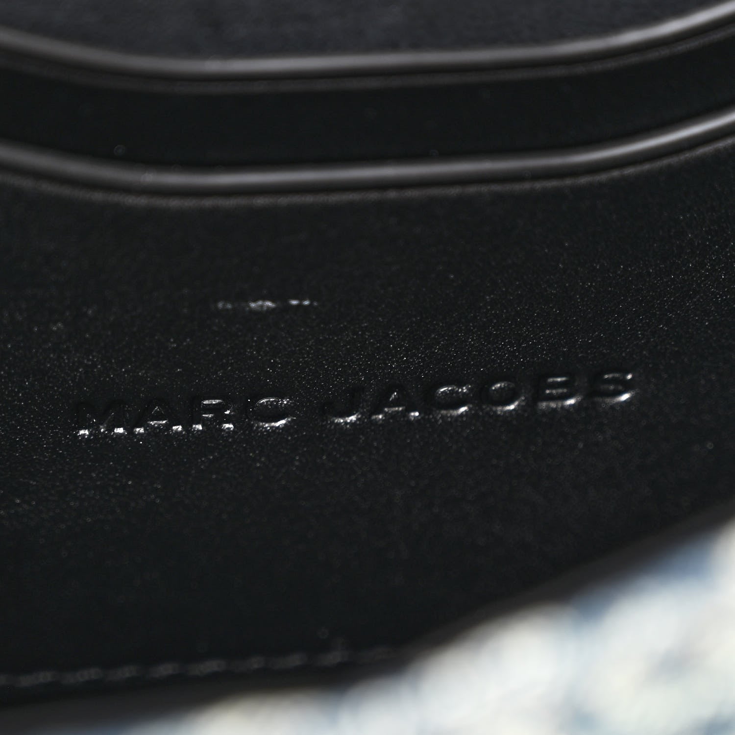 Marc Jacobs Sun Faded Denim Monogram The St Marc Mini Top Handle Bag Blue 6 of 13