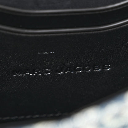 Marc Jacobs Sun Faded Denim Monogram The St Marc Mini Top Handle Bag Blue 6 of 13