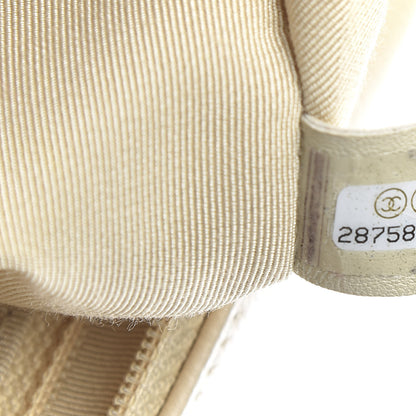 Chanel Goatskin Quilted Large 19 Flap Beige 9 of 9