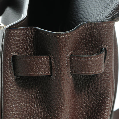 Hermes Togo Kelly Retourne 35 Chocolate 11 of 27