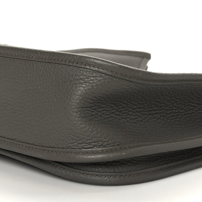 Hermes Taurillon Clemence Evelyne III PM Etain 9 of 9