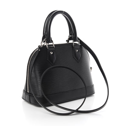 Louis Vuitton Epi Alma BB Black 2 of 9