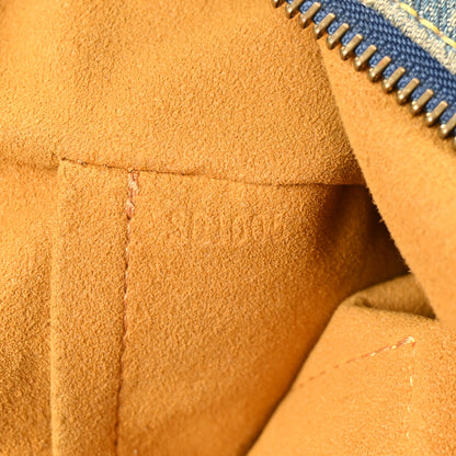 Louis Vuitton Denim Monogram Baggy GM Blue 7 of 13