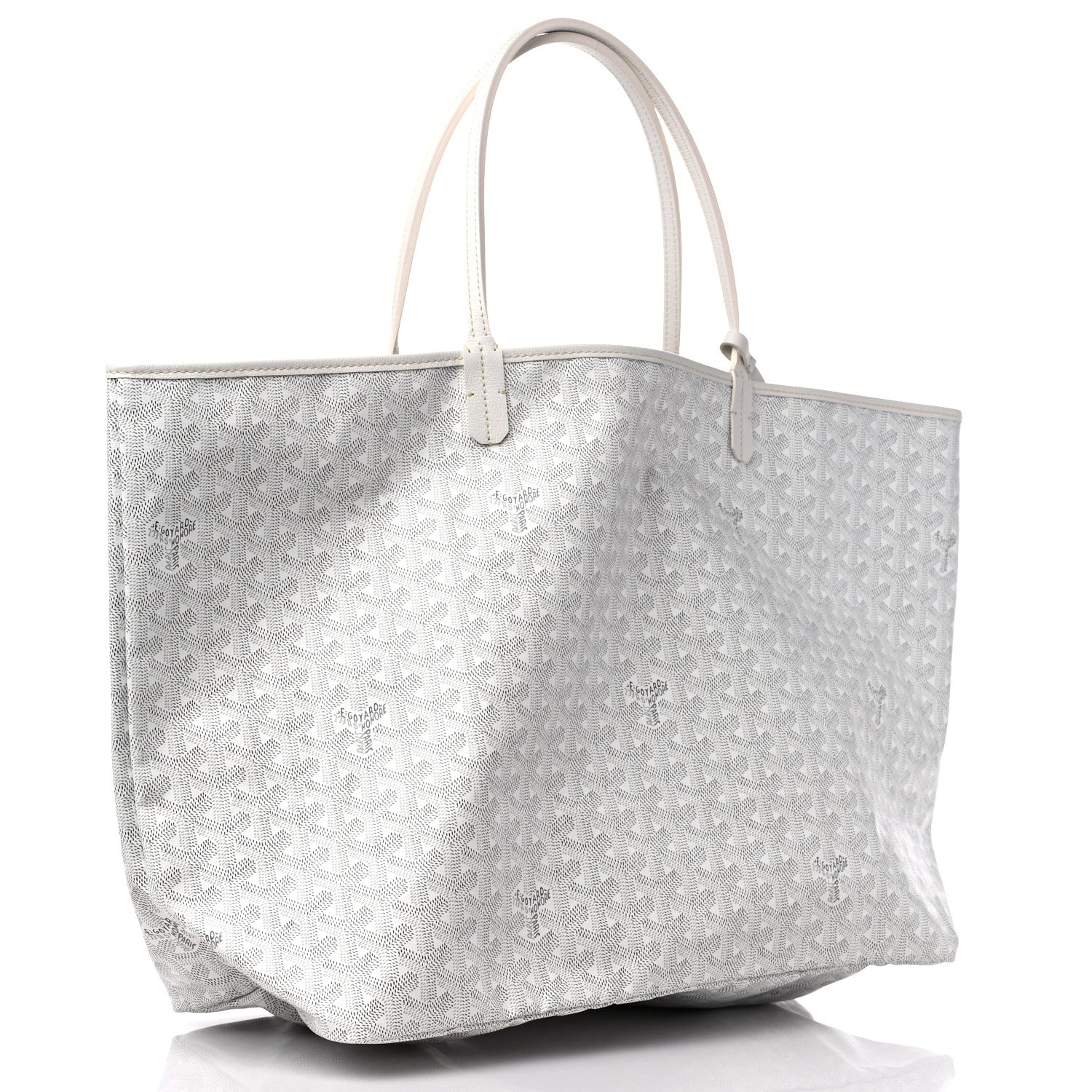 Goyard Goyardine Saint Louis GM White 4 of 9