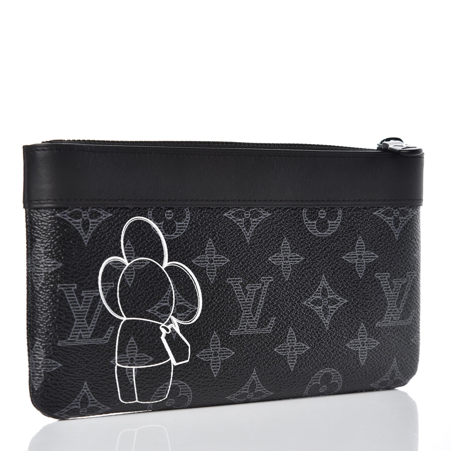 Louis Vuitton Monogram Eclipse Vivienne Pochette Apollo PM 3 of 8