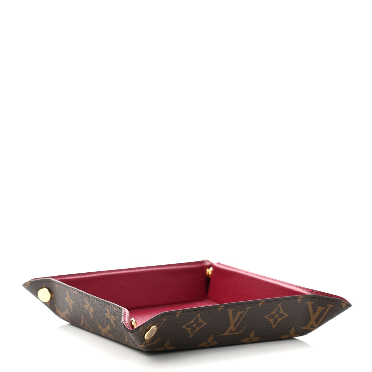 Monogram Change Tray Rouge