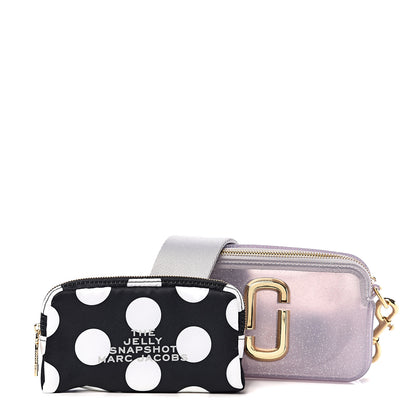 Marc Jacobs Jelly Glitter Small Snapshot Camera Bag Silver Multi 2 of 11