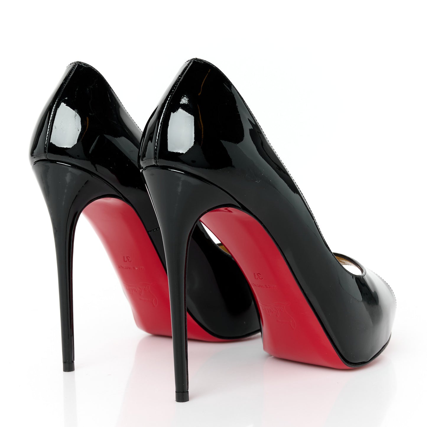Patent New Very Prive 120 Pumps 37 Black