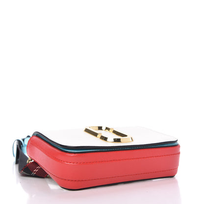 Marc Jacobs Saffiano Hip Shot Convertible Crossbody Bag Porcelain Multi 5 of 11