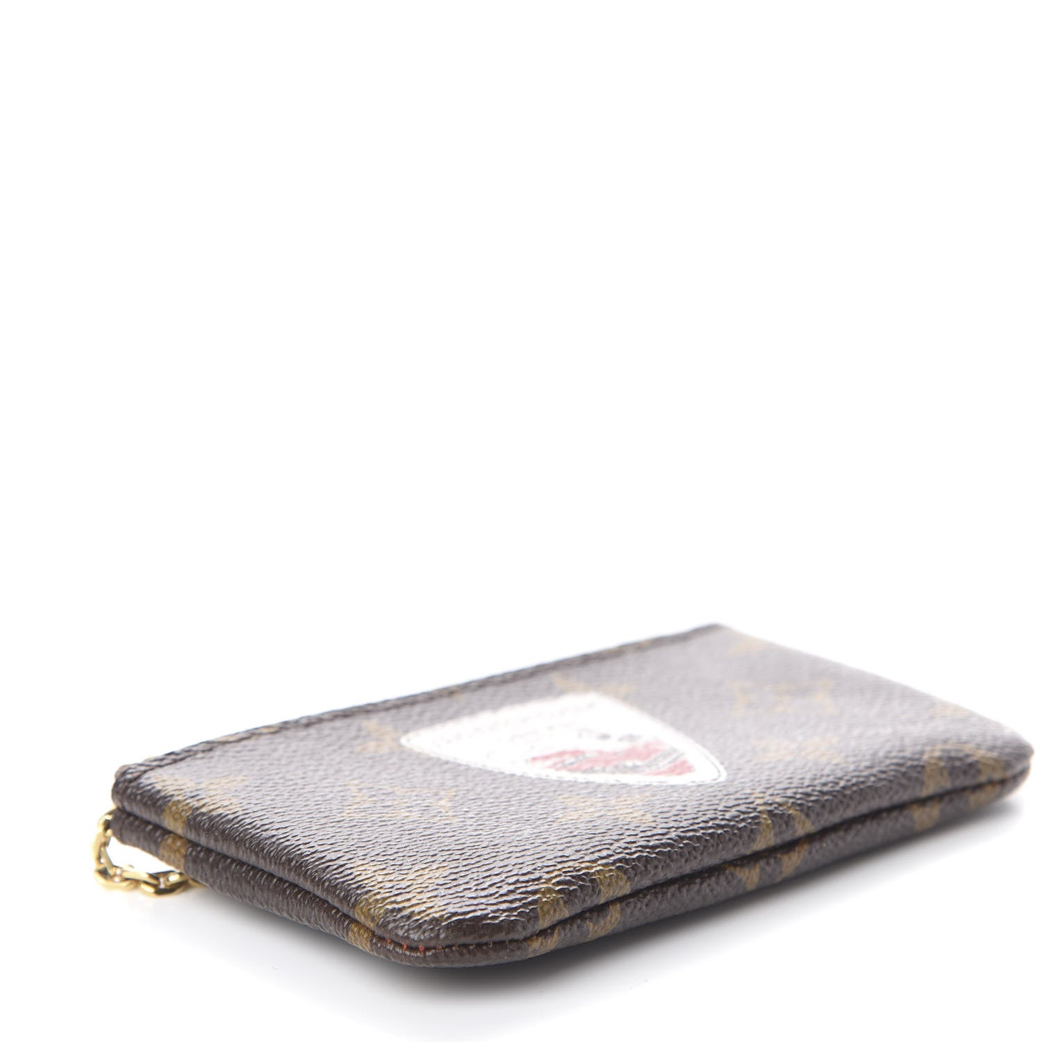 Louis Vuitton Monogram China Run Patch Key Pouch 3 of 5
