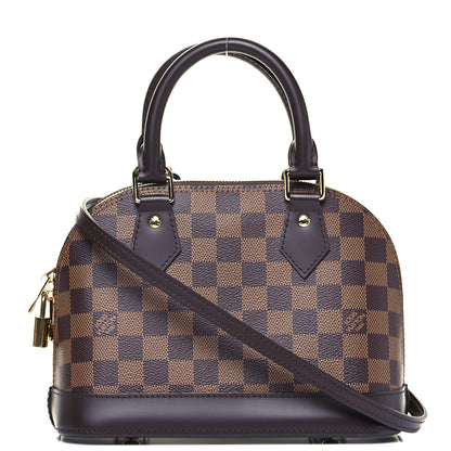 Louis Vuitton Damier Ebene Alma BB 1 of 10