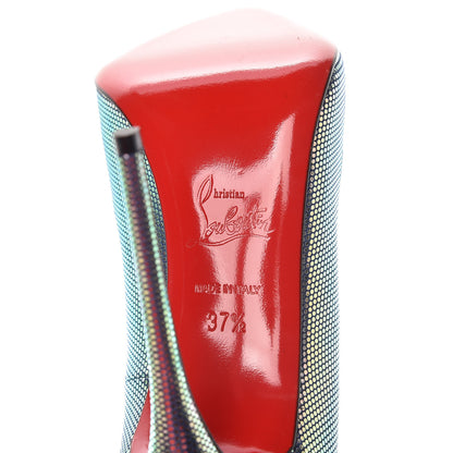 Christian Louboutin Tissu Scarabe So Kate 120 Pumps 37.5 Digitale 6 of 8
