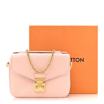 Louis Vuitton Empreinte Micro Metis Rose Pink 14 of 14