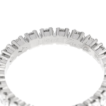 Cartier Platinum Diamond 1.56ct Eternity Ring 53 6.5 4 of 5
