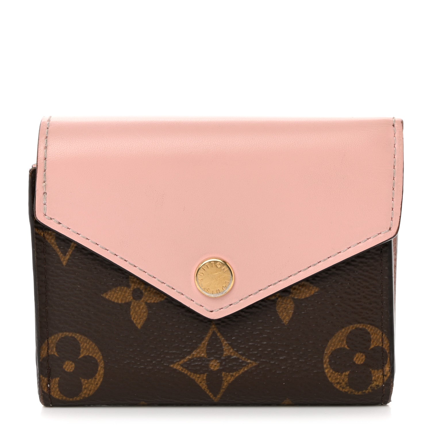 Louis Vuitton Monogram Zoe Wallet Rose Ballerine 1 of 7