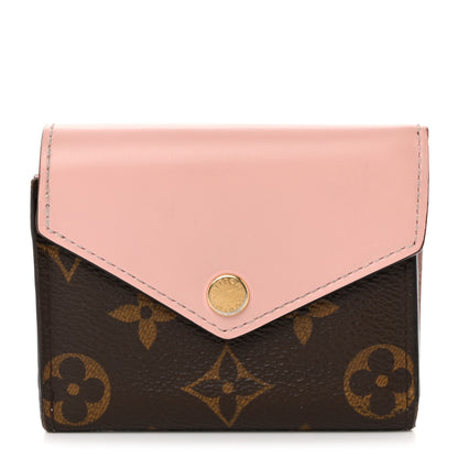 Louis Vuitton Monogram Zoe Wallet Rose Ballerine 1 of 7
