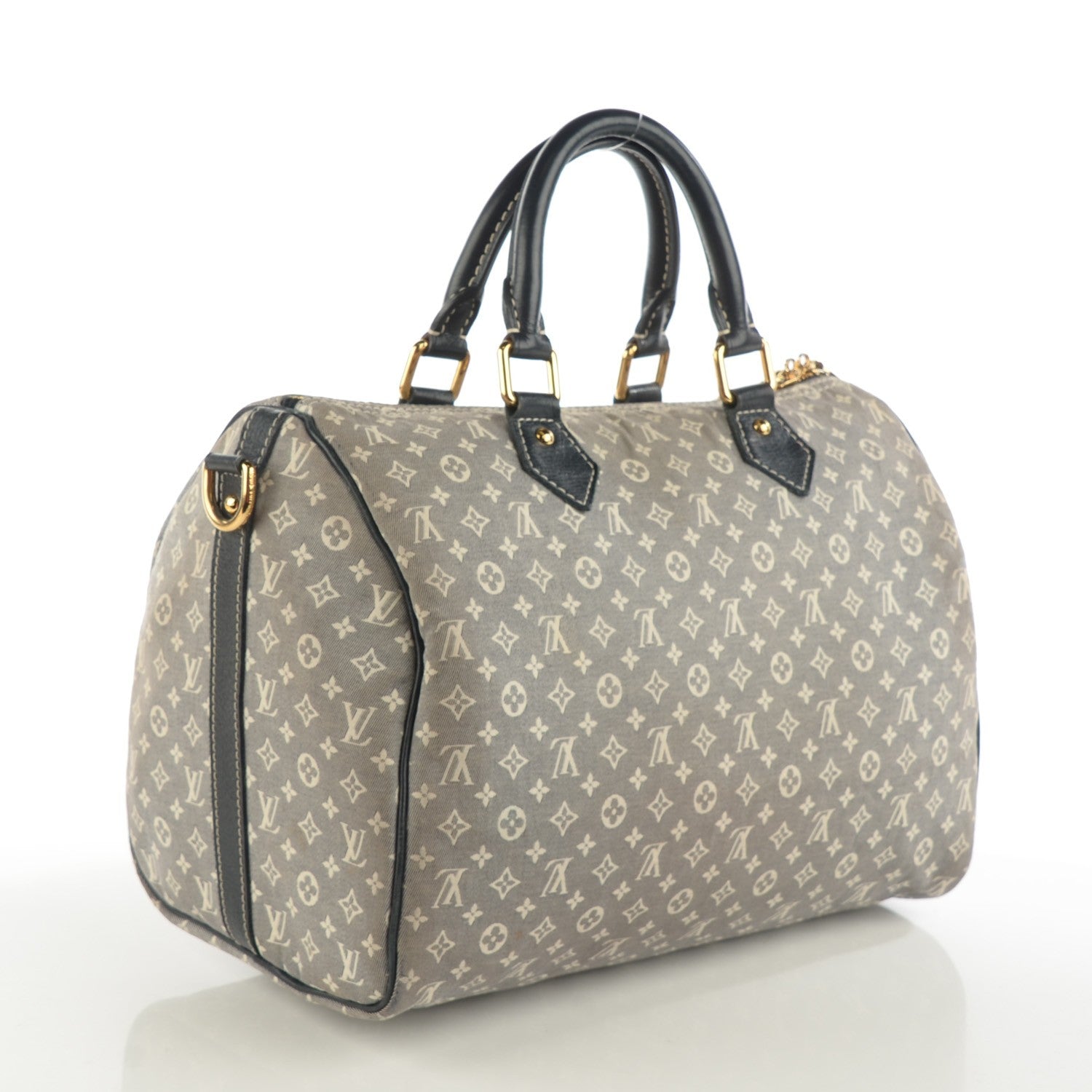 Louis Vuitton Monogram Idylle Speedy Bandouliere 30 Encre 3 of 7